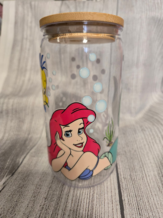 The Little Mermaid Plastic Libby 16oz