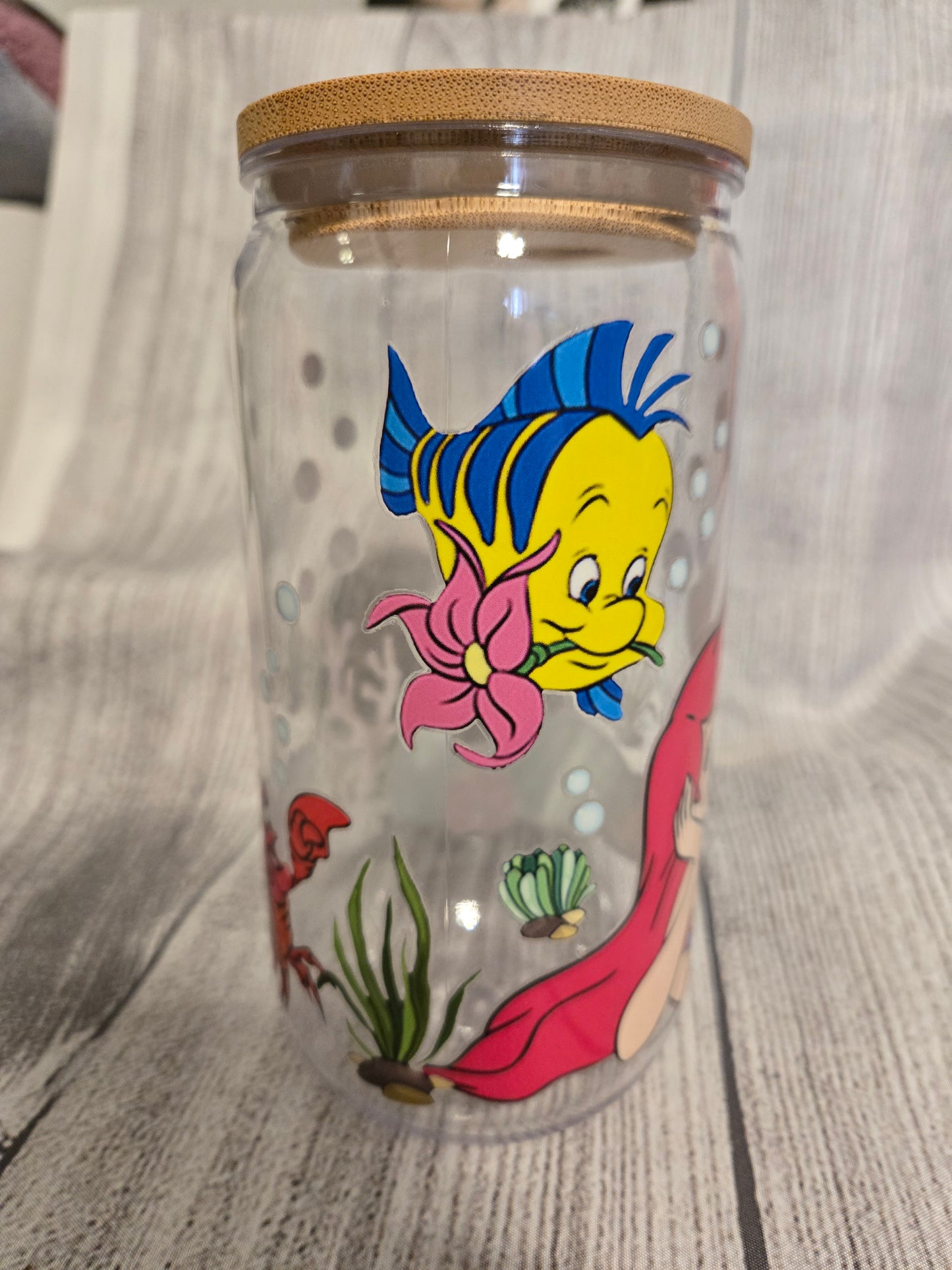 The Little Mermaid Plastic Libby 16oz