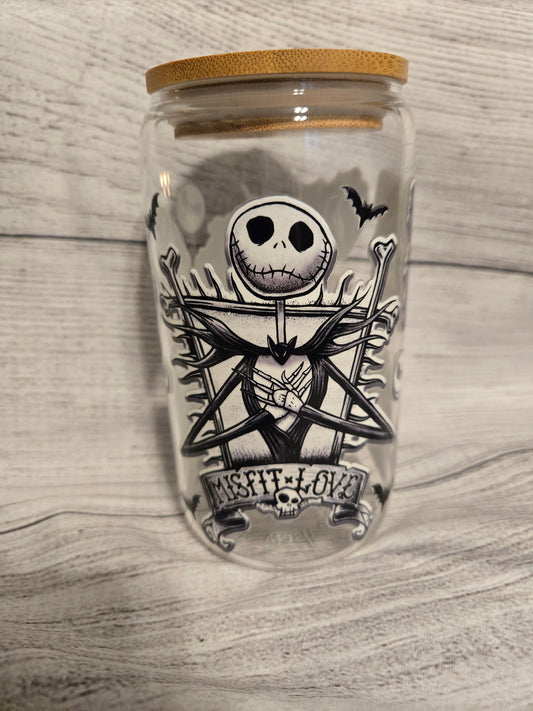 Jack Skellington Libby Glass 16oz