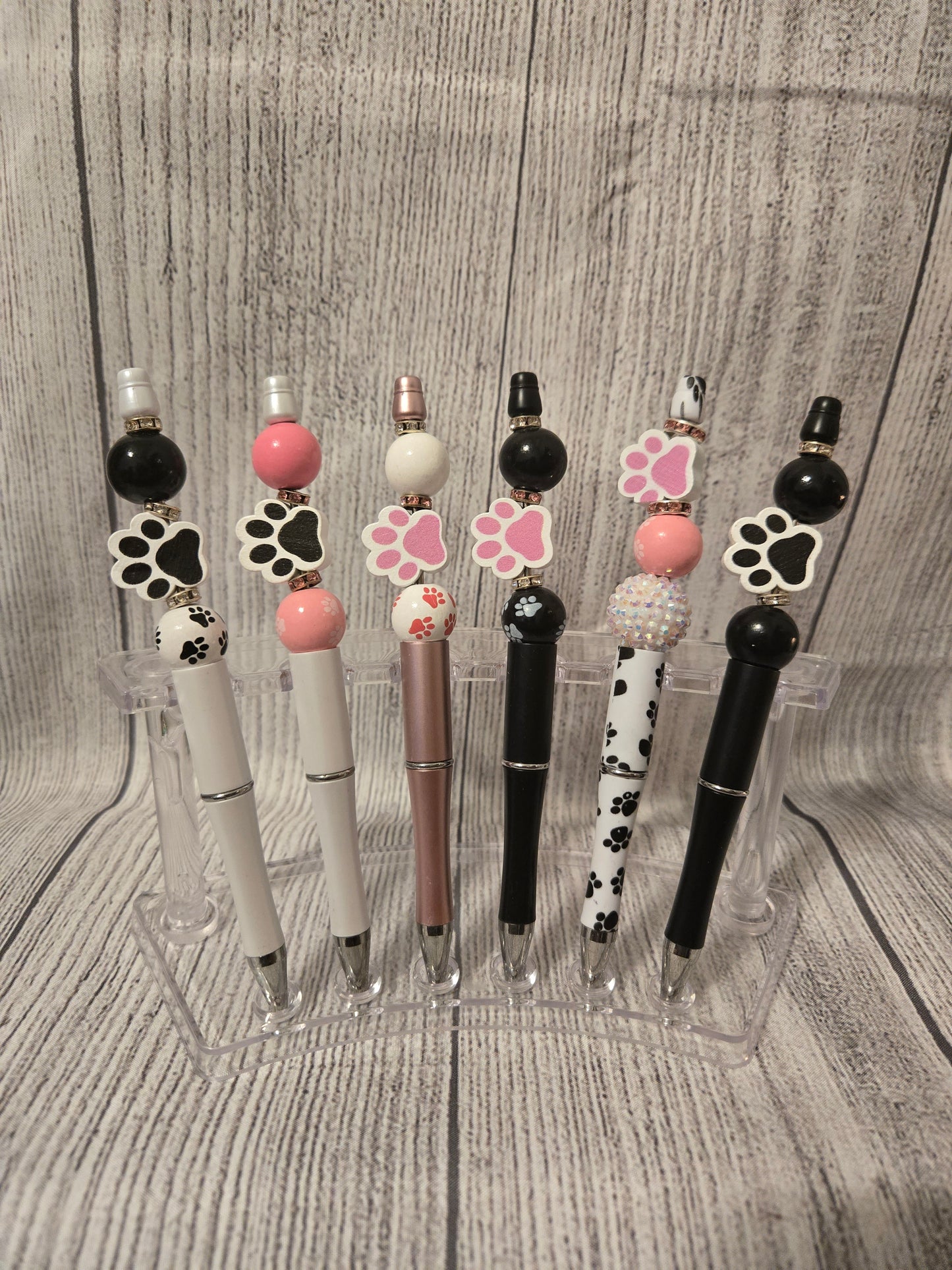 Paw Beaded Pens