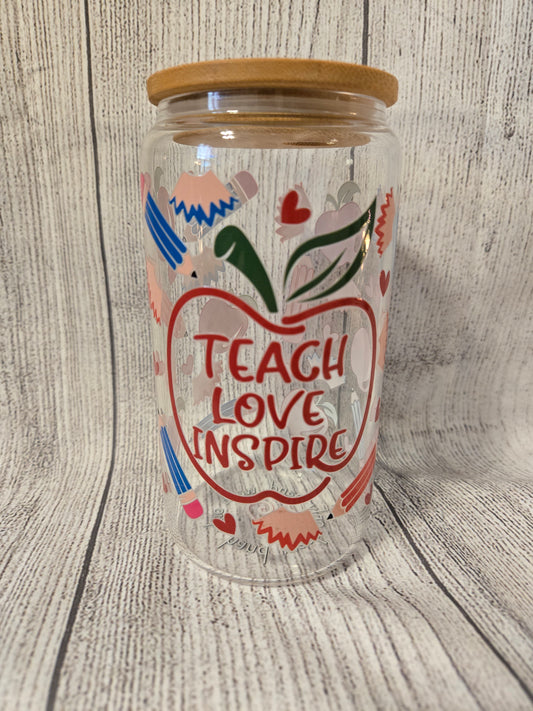 Teacher Libby Glass 16oz