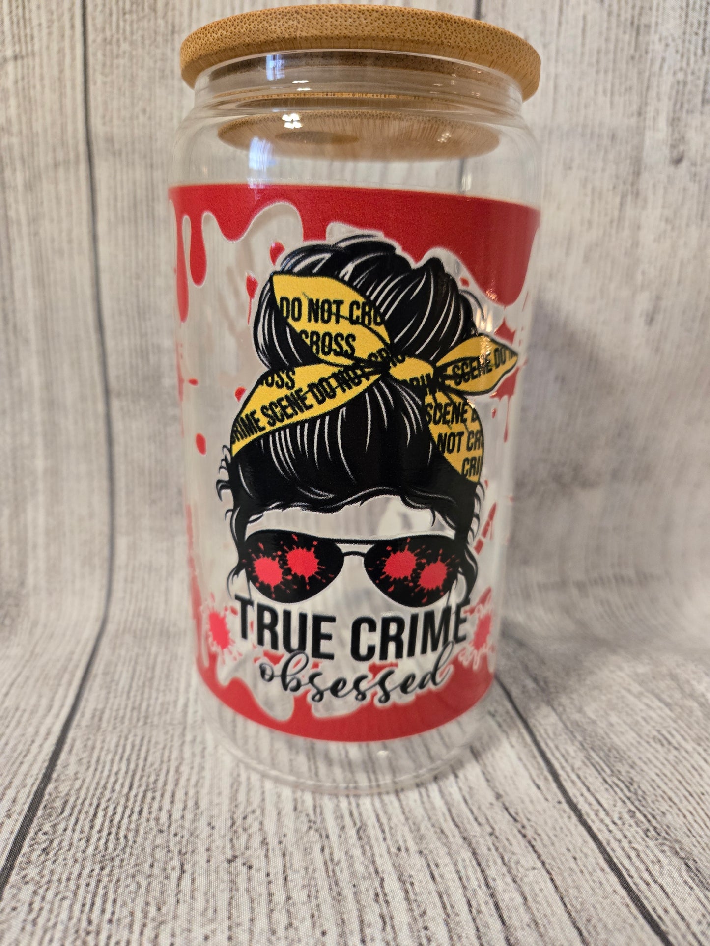 True Crime Libby Glass 16oz