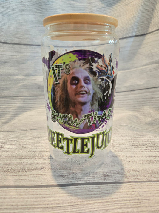 Beetle Juice Libby Glass 16oz