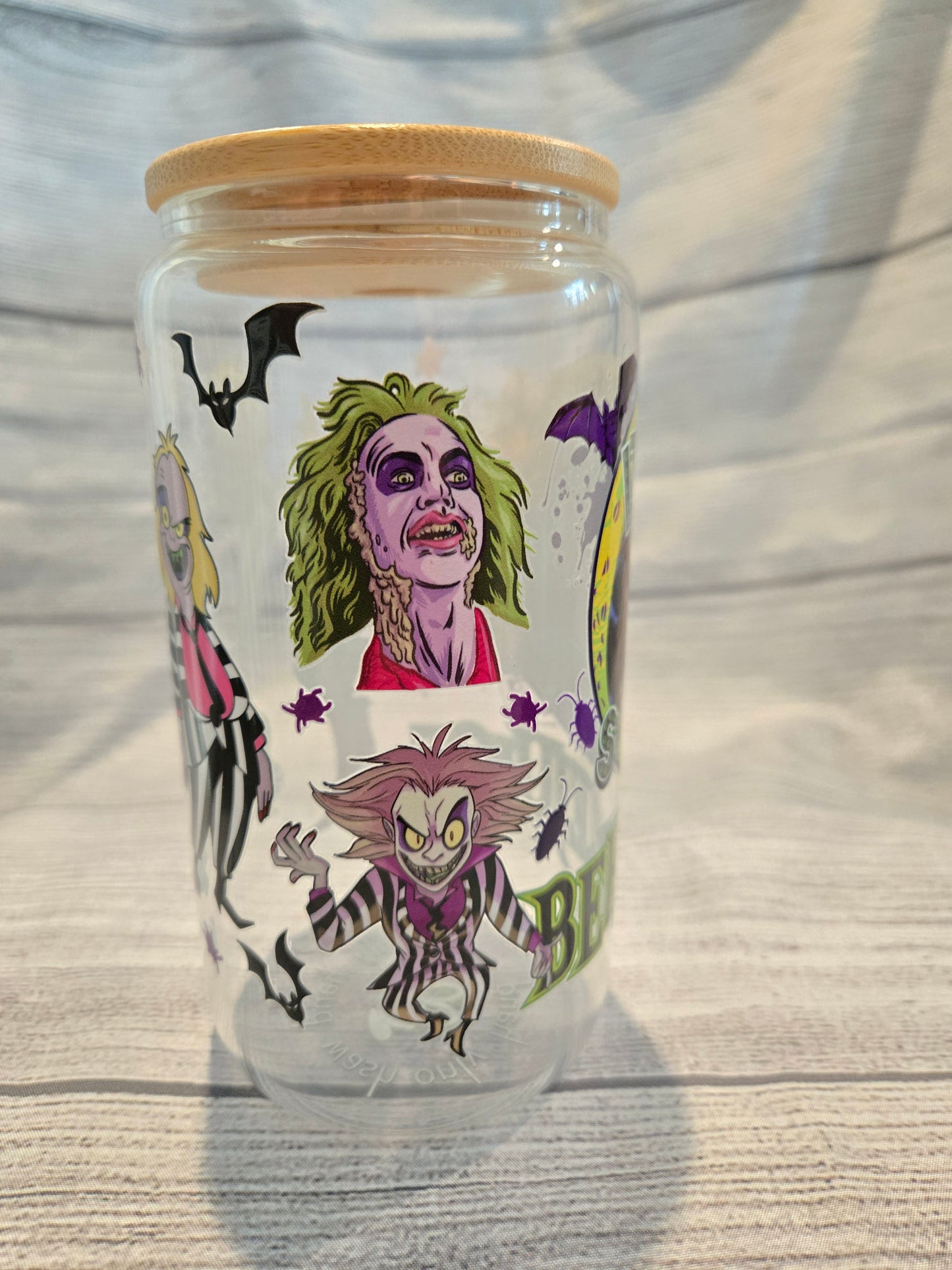 Beetle Juice Libby Glass 16oz