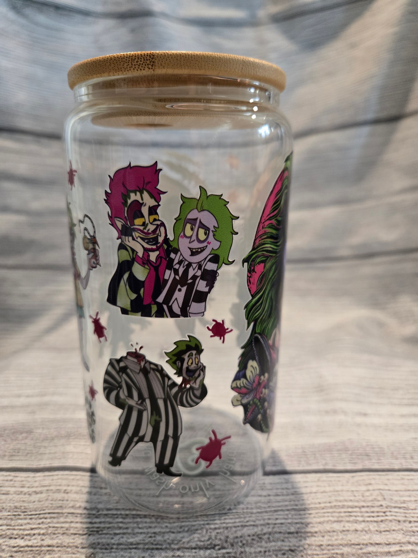 Beetle Juice Libby Glass 16oz