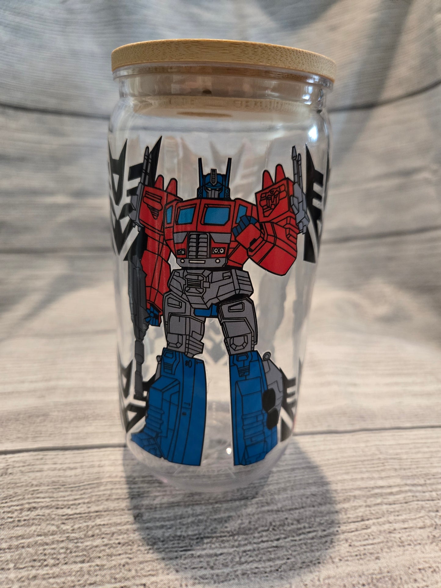 Transformers Plastic Libby 16oz