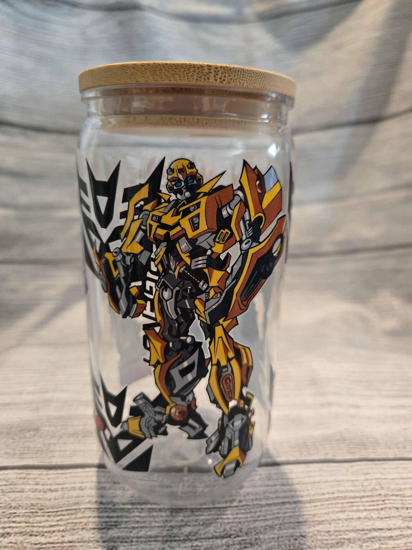 Transformers Plastic Libby 16oz