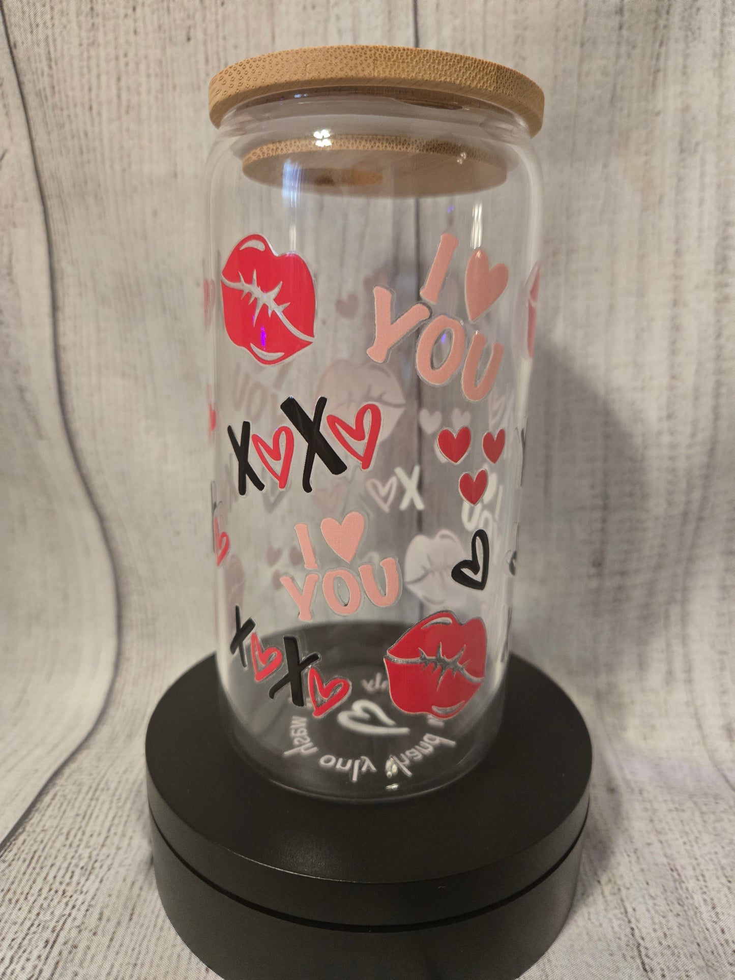 Love Libby Glass 16oz