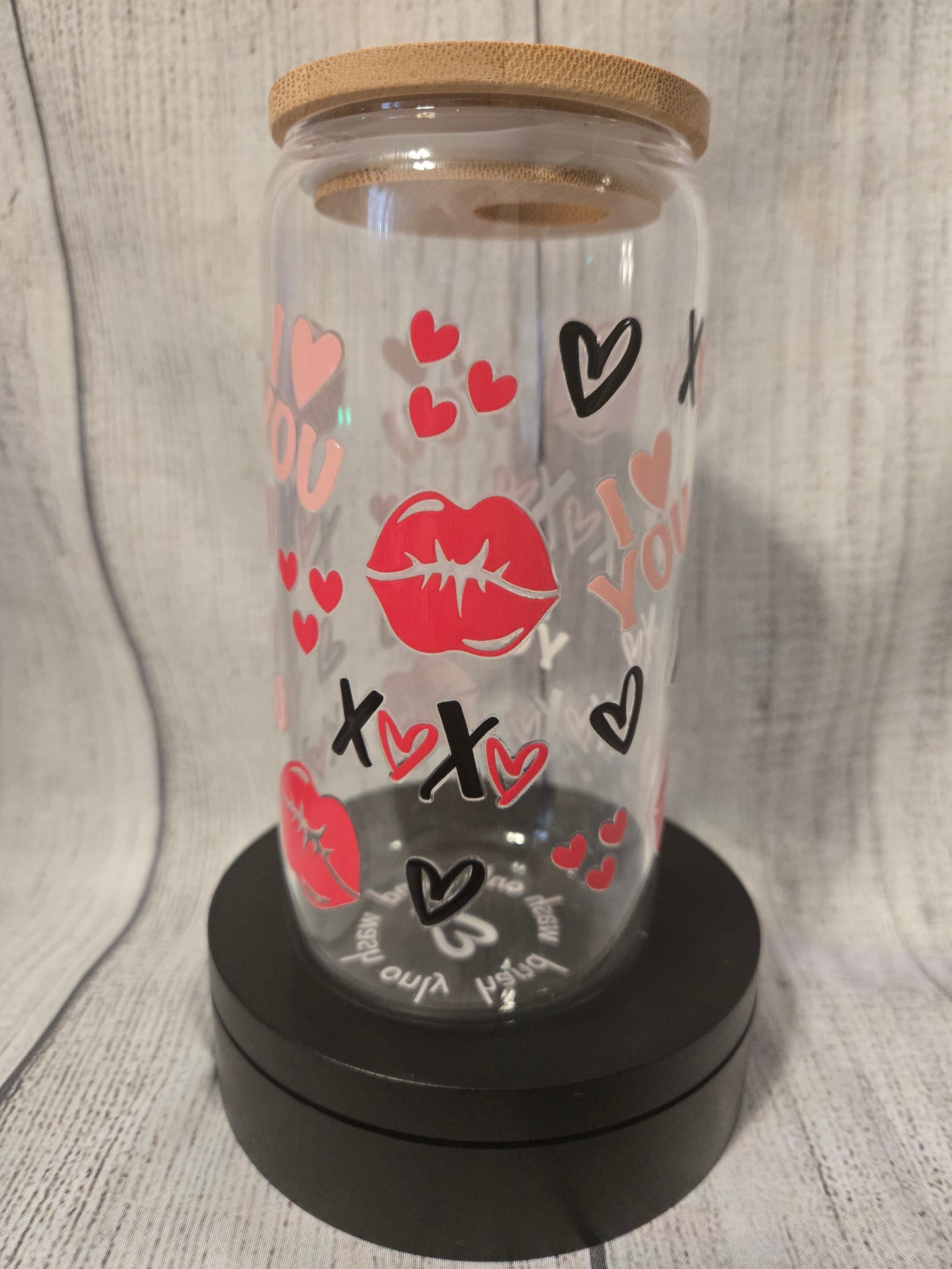 Love Libby Glass 16oz