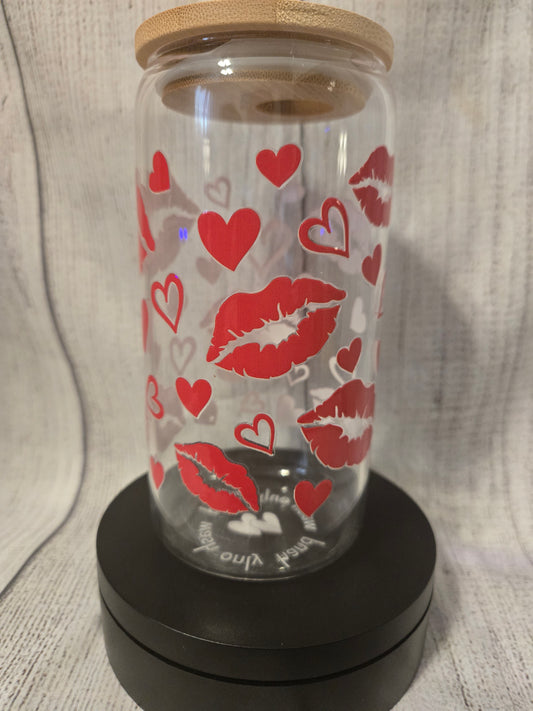 Valentines Day Libby Glass 16oz