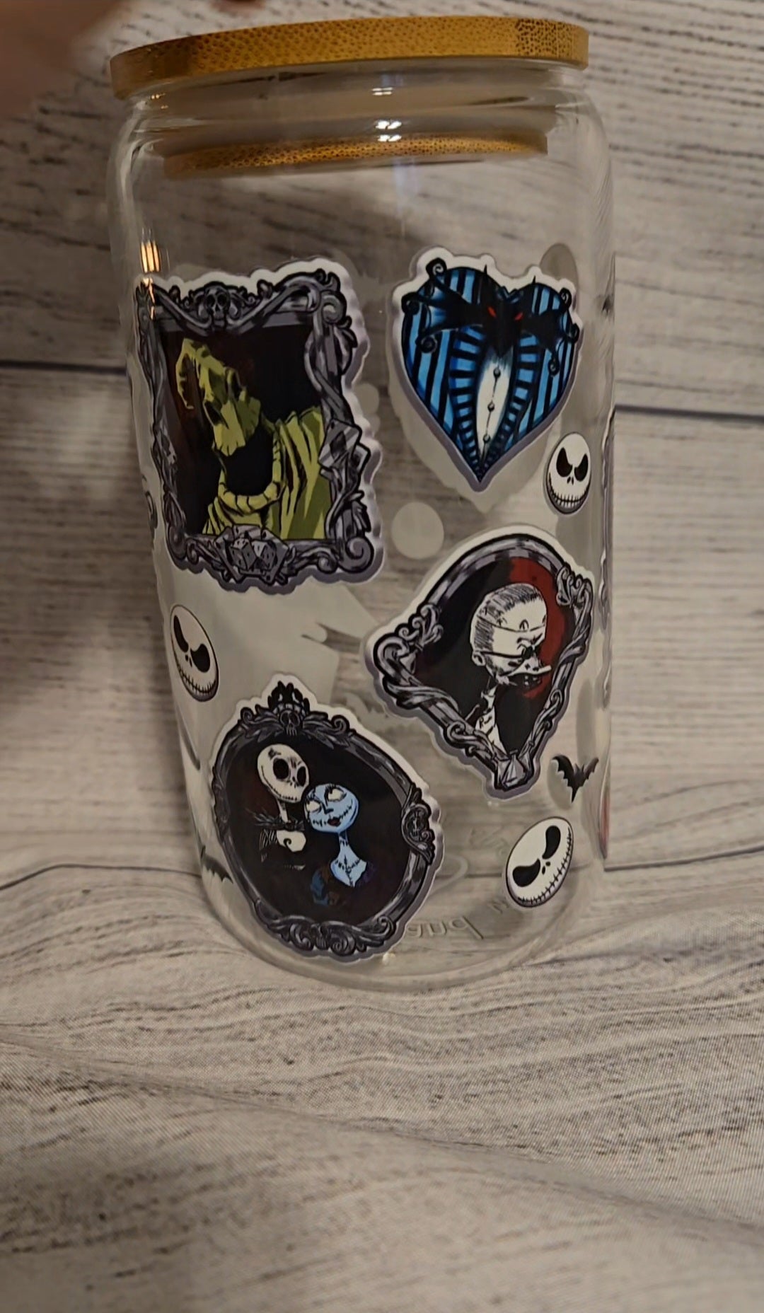 Jack Skellington Libby Glass 16oz