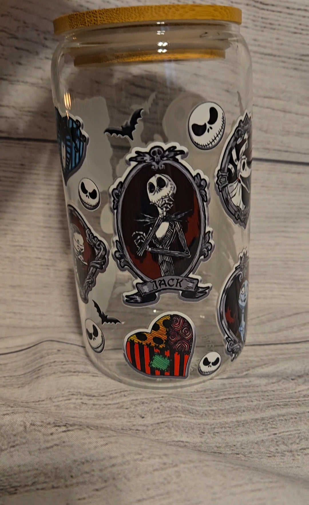 Jack Skellington Libby Glass 16oz