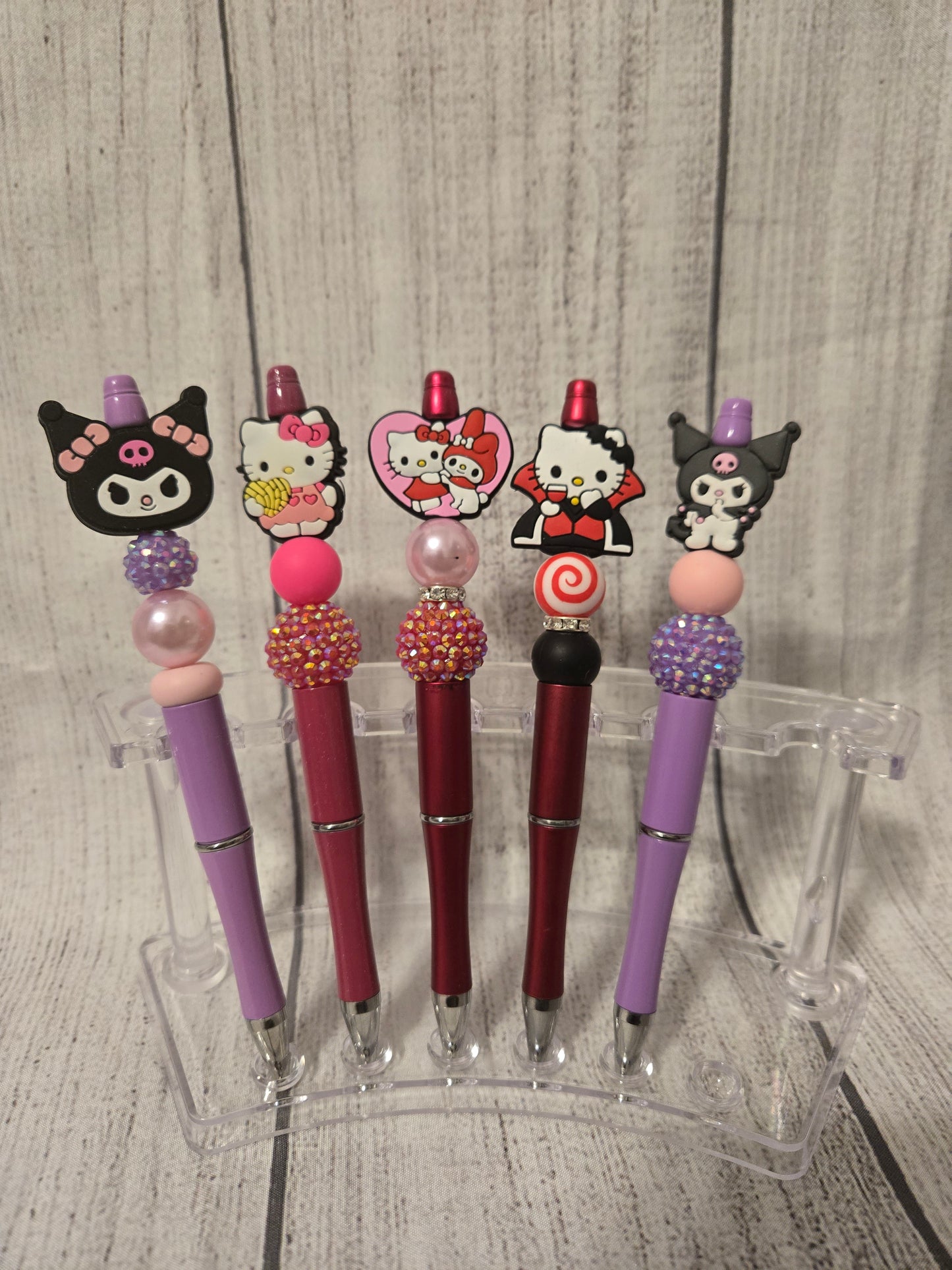 Hello Kitty Beaded Pens