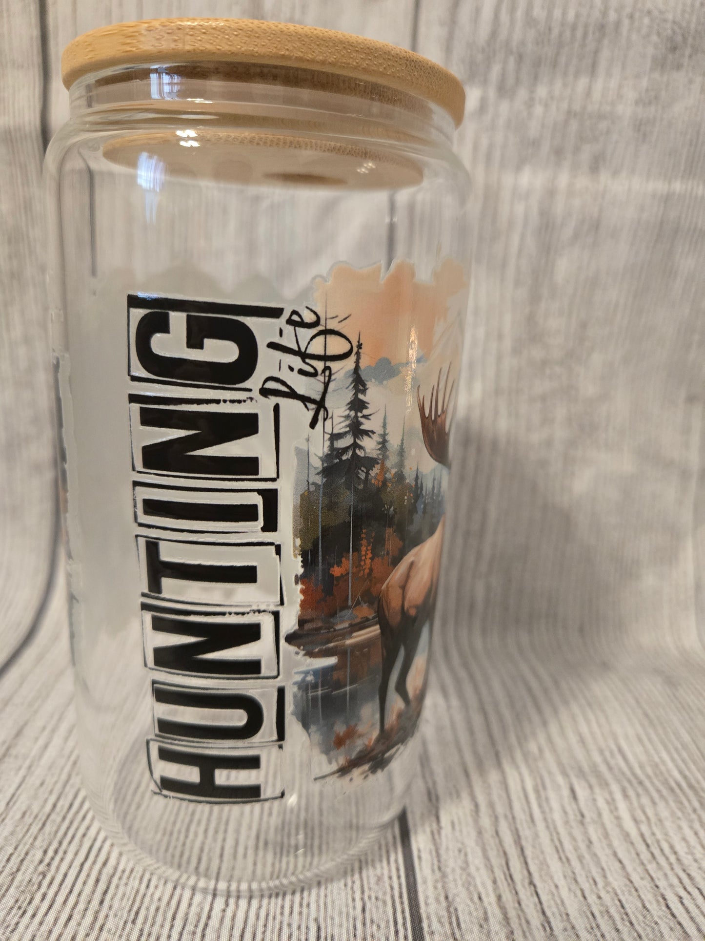 Hunting Life Libby Glass 16oz